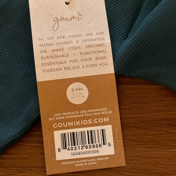 Goumikids Rib knit Zipper Onepiece - Picture 3 of 4